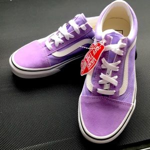Lavender Vans, NEW